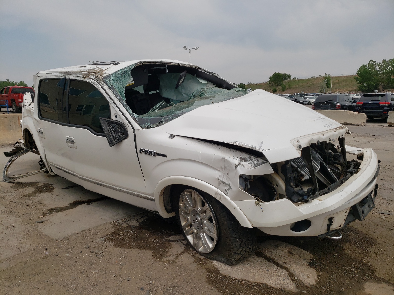 FORD F150 SUPER 2010 with VIN 1FTFW1EV3AFB55191 - Photo from auction