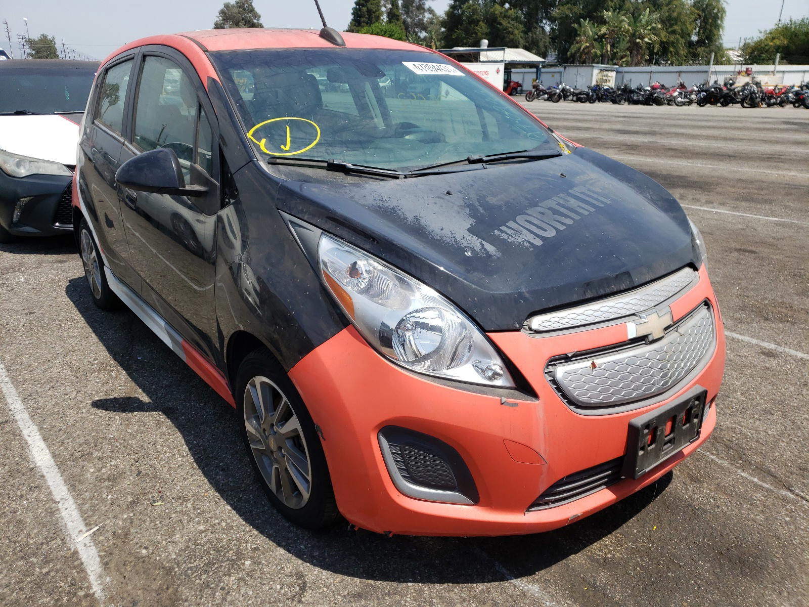 CHEVROLET SPARK EV 2 2015 with VIN KL8CL6S09FC819030 - Photo from auction