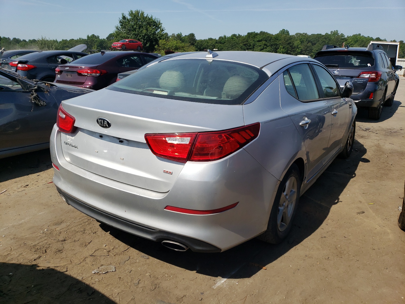 Photo 4 from auction – 2015 KIA OPTIMA LX with VIN 5XXGM4A75FG401718
