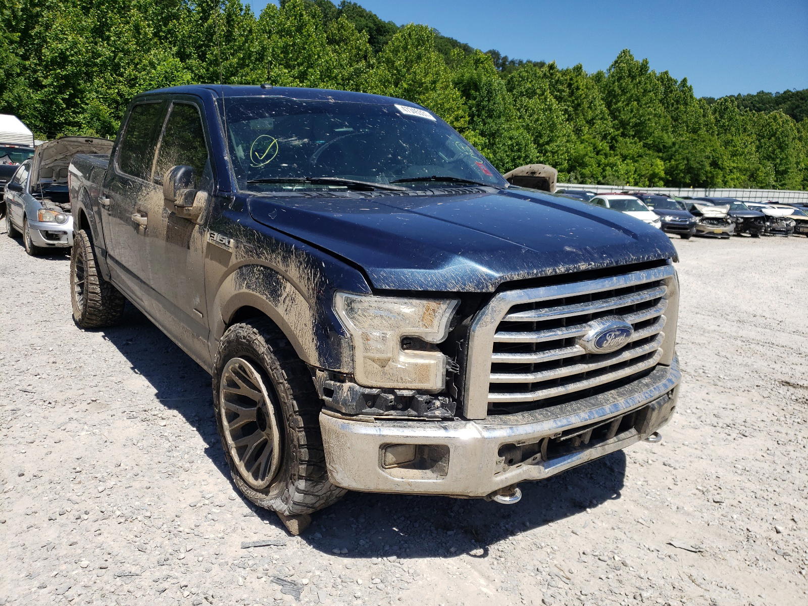 FORD F150 SUPER 2016 with VIN 1FTEW1EPXGFA99305 - Photo from auction
