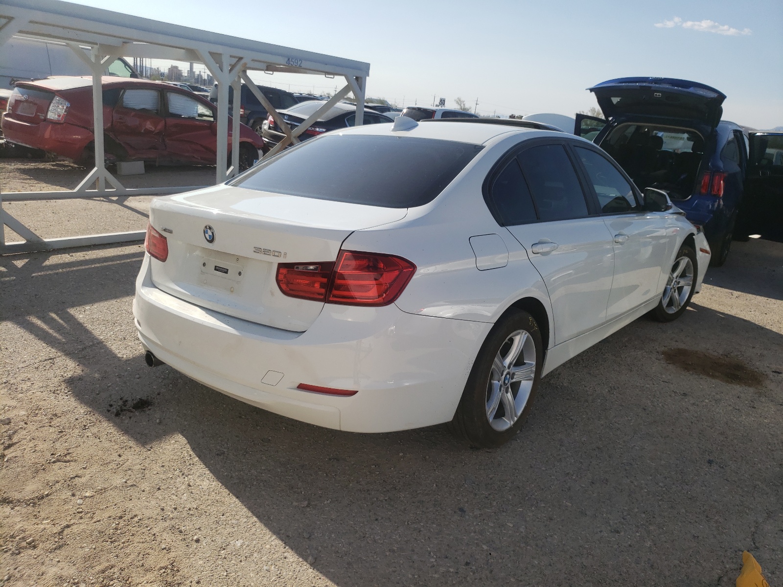Photo 4 from auction – 2015 BMW 320 I XDRI with VIN WBA3C3C5XFP664509