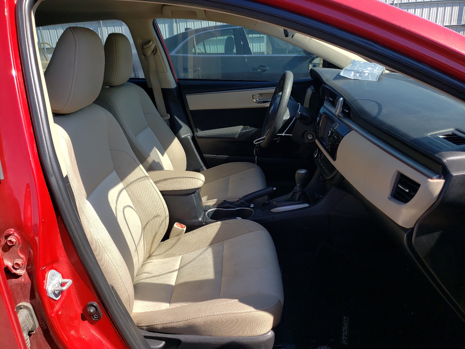 صورة رقم 5 من المزاد - 2016 TOYOTA COROLLA L مع VIN 2T1BURHEXGC593836