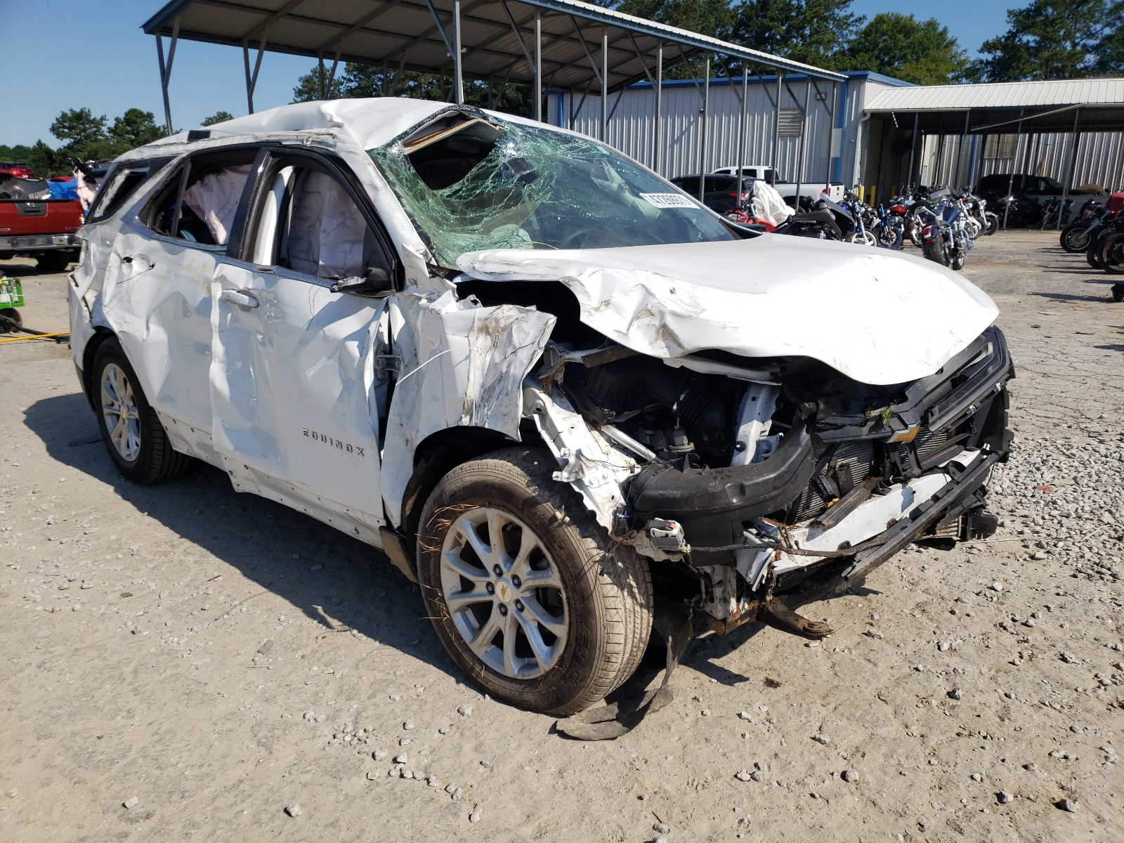 Photo 1 from auction – 2019 CHEVROLET EQUINOX LT with VIN 2GNAXKEV7K6108245