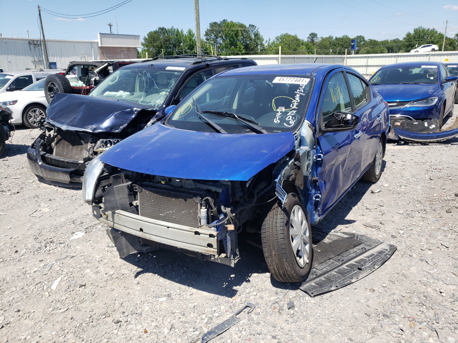 Photo 2 from auction – 2015 NISSAN VERSA S with VIN 3N1CN7APXFL813413