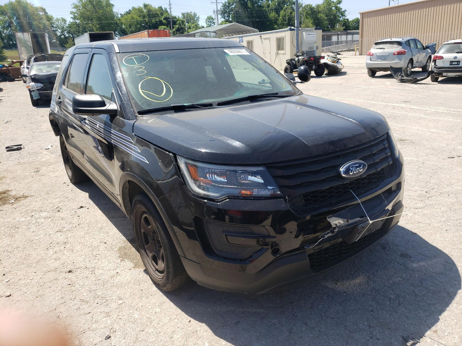 FORD EXPLORER P 2016 with VIN 1FM5K8ARXGGB28397 - Photo from auction
