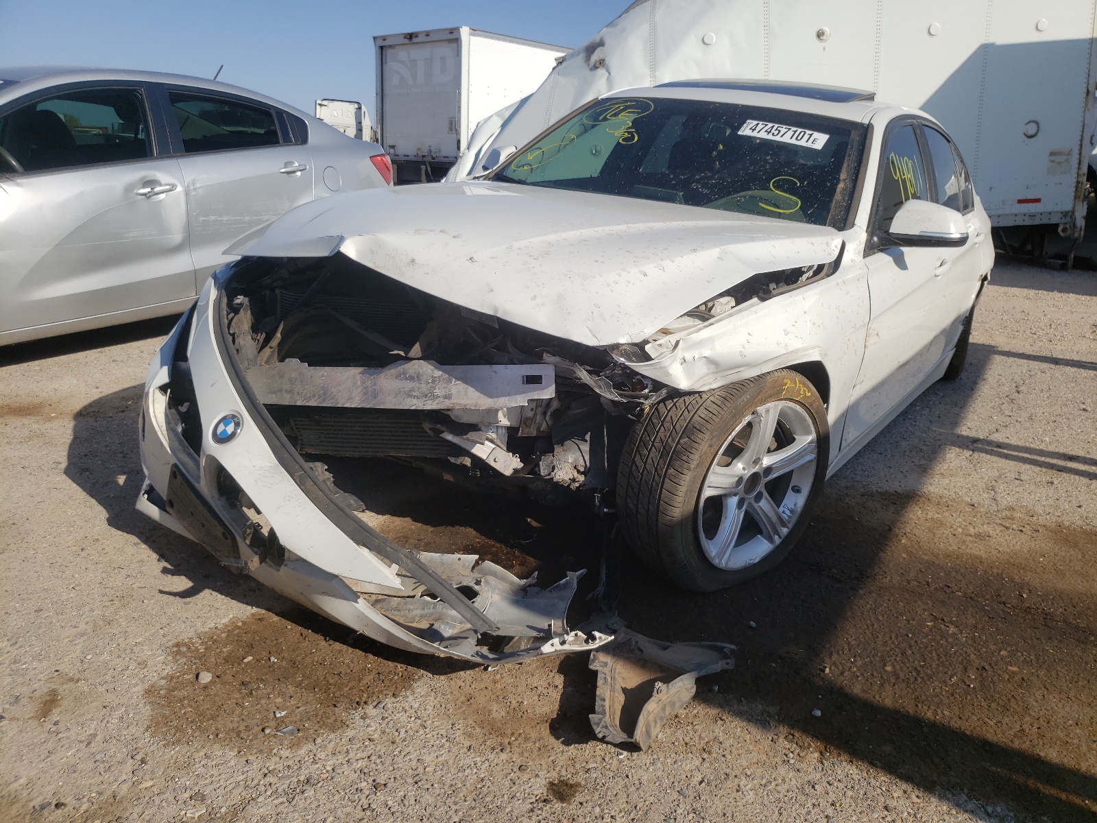 Photo 9 from auction – 2015 BMW 320 I XDRI with VIN WBA3C3C5XFP664509