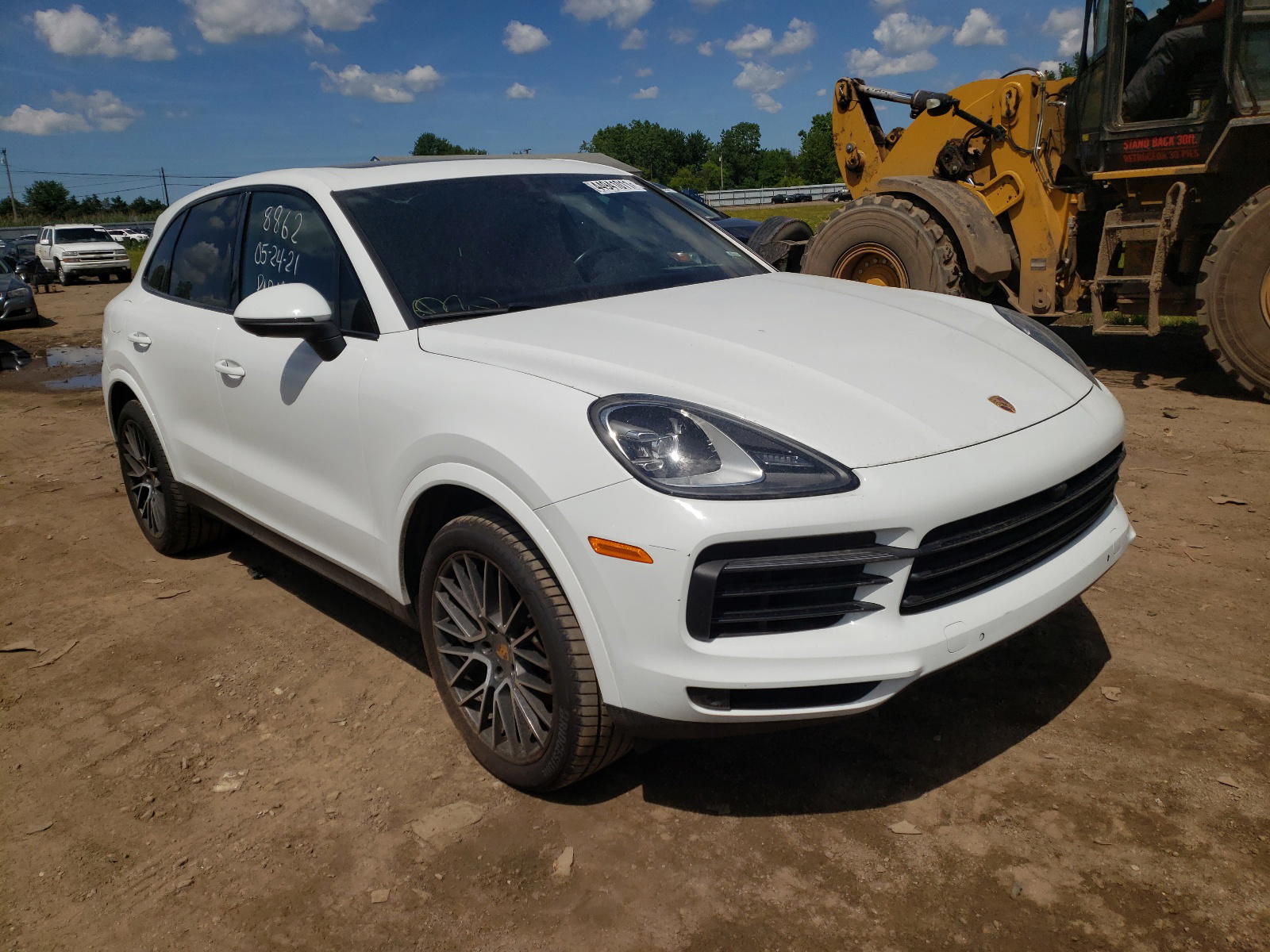 PORSCHE CAYENNE 2019 with VIN WP1AA2AYXKDA02950 - Photo from auction