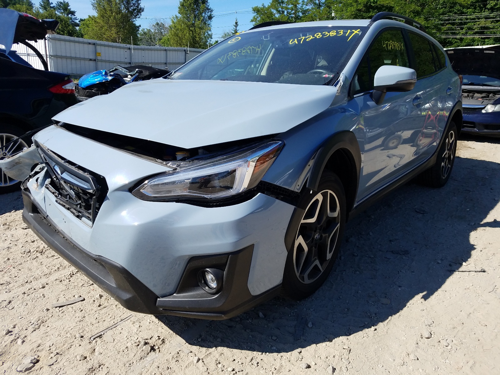 Photo 2 from auction – 2020 SUBARU CROSSTREK with VIN JF2GTAMC9L8205288