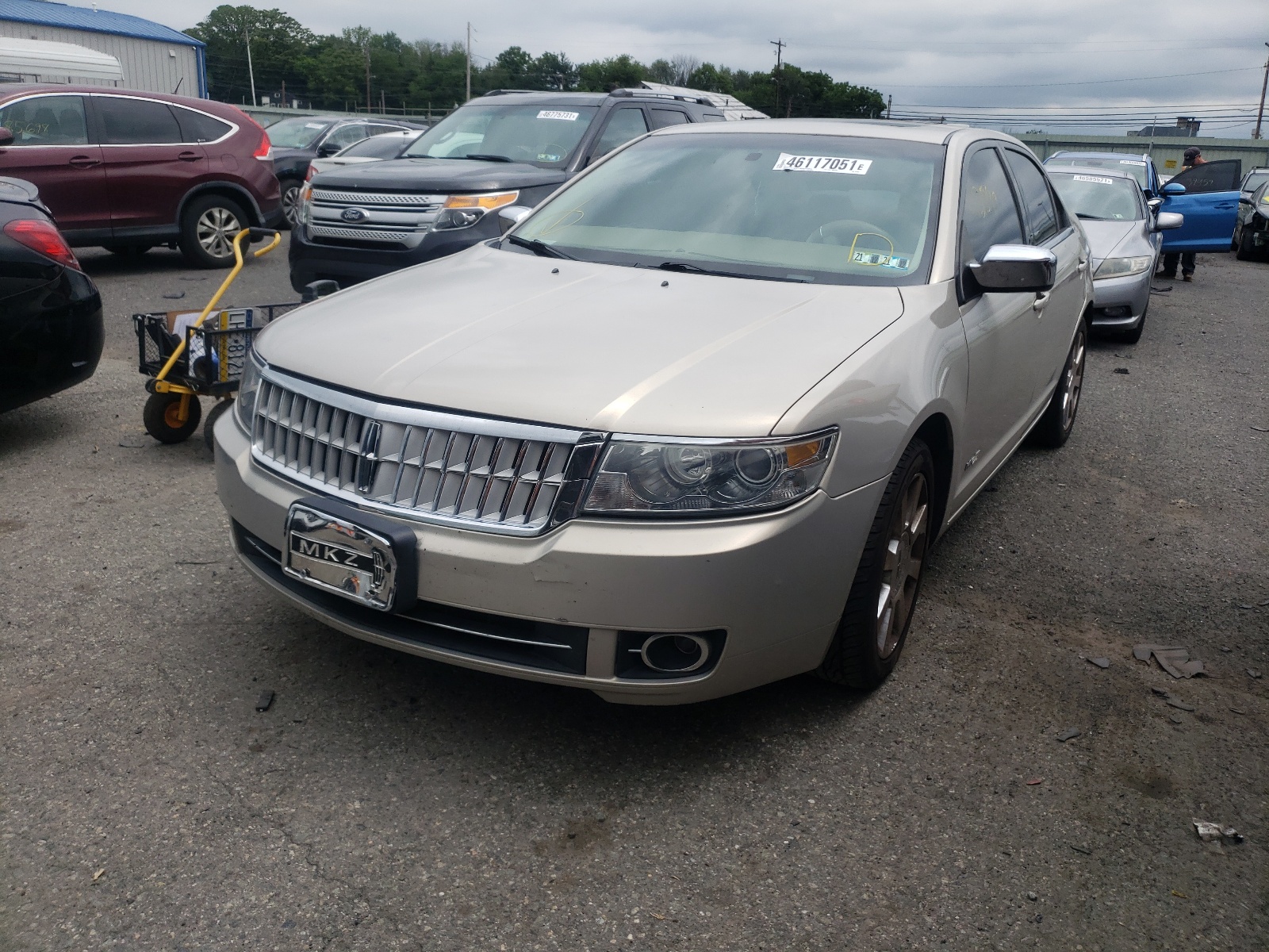 Photo 2 from auction – 2009 LINCOLN MKZ with VIN 3LNHM28T89R616832