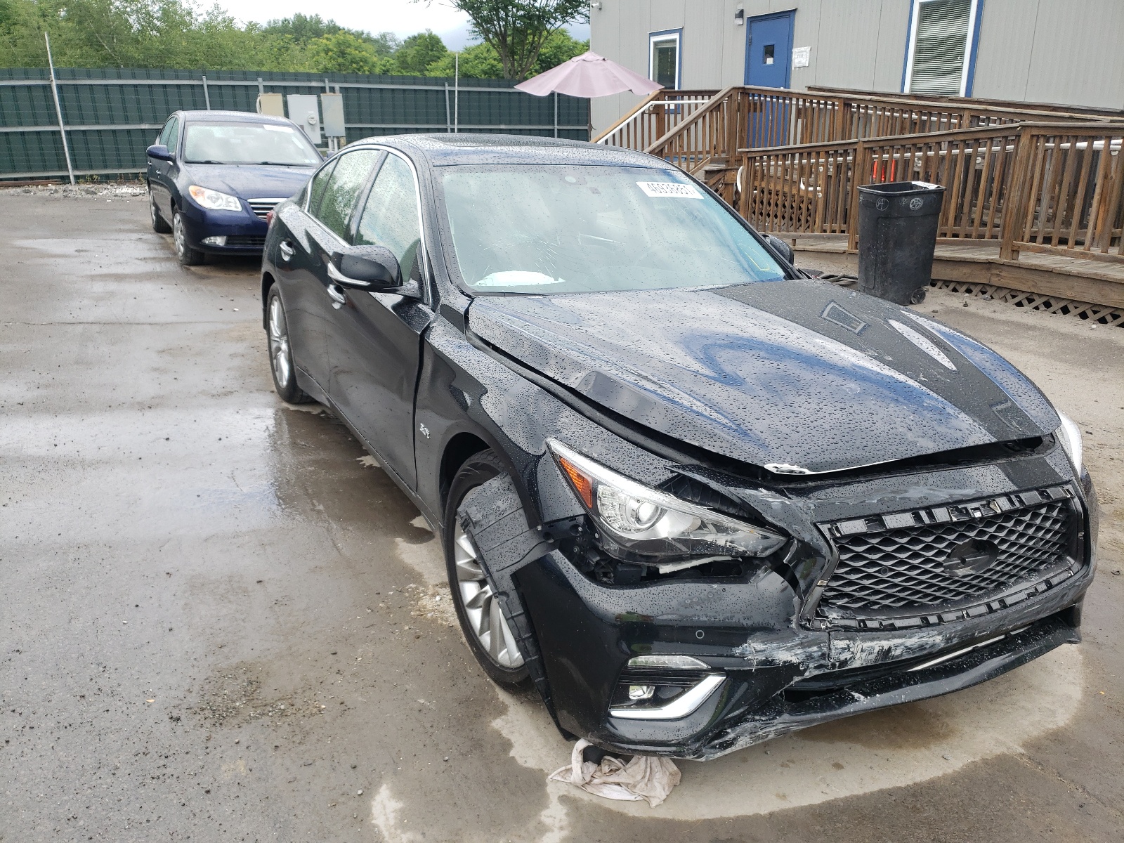 Photo 1 from auction – 2018 INFINITI Q50 LUXE with VIN JN1EV7AP1JM352027