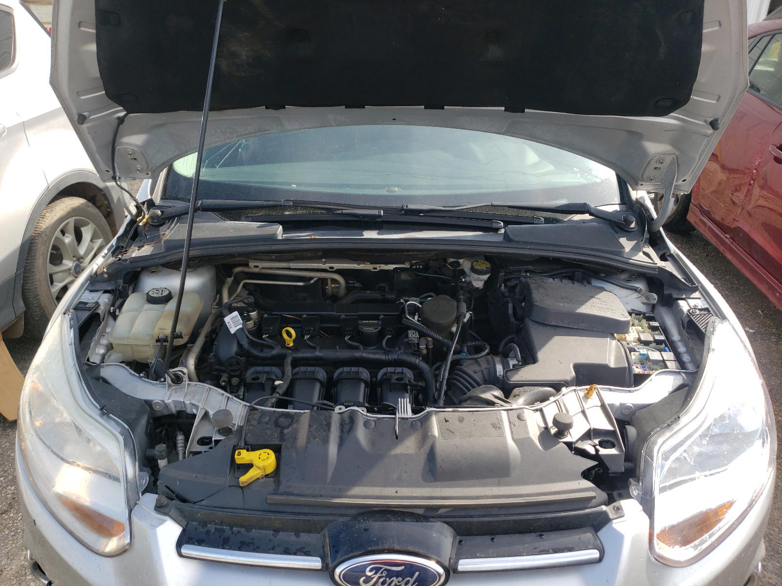 Photo 7 from auction – 2012 FORD FOCUS SEL with VIN 1FAHP3M20CL358249