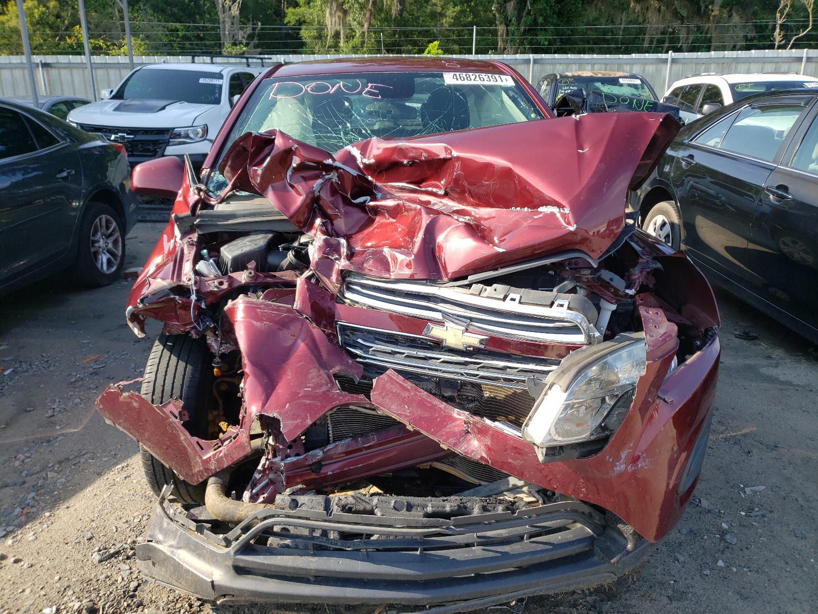 Photo 9 from auction – 2016 CHEVROLET TRAX LS with VIN 3GNCJKSB5GL273038