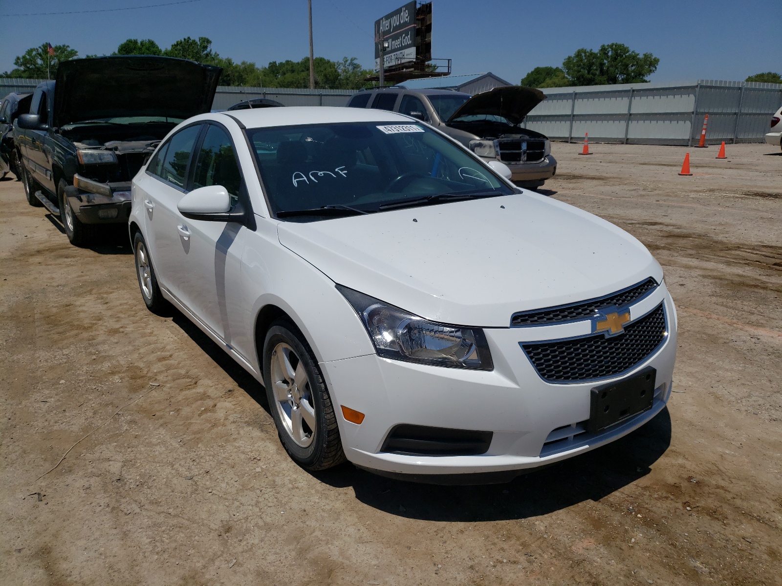 Photo 1 from auction – 2014 CHEVROLET CRUZE LT with VIN 1G1PC5SB3E7158308