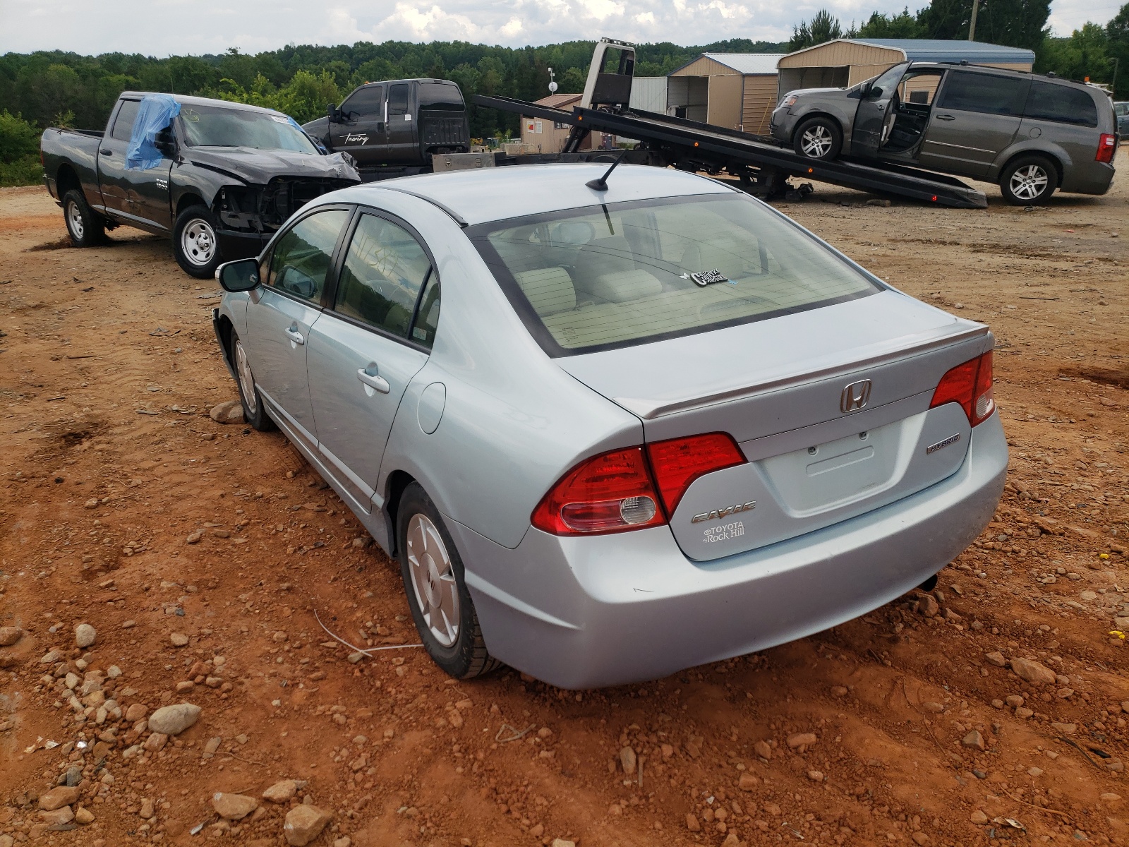 Photo 3 from auction – 2008 HONDA CIVIC HYBR with VIN JHMFA36238S015401