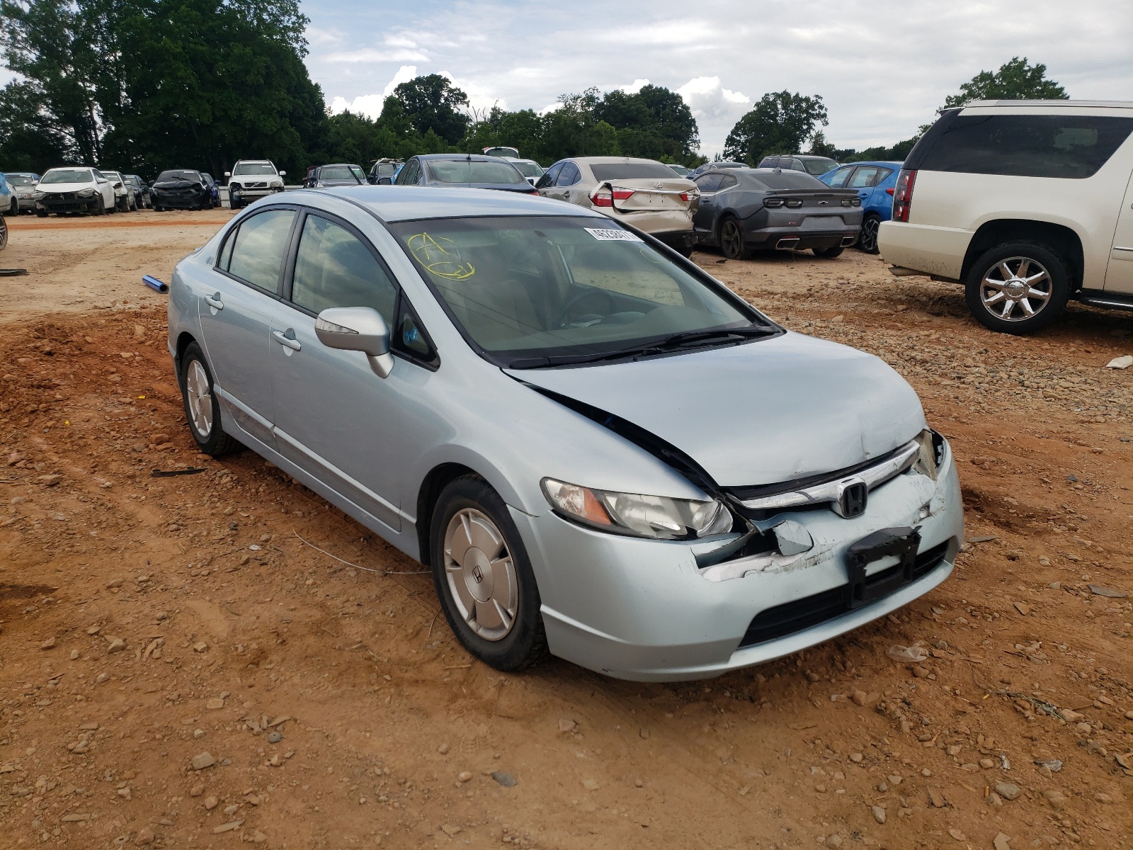 Photo 1 from auction – 2008 HONDA CIVIC HYBR with VIN JHMFA36238S015401