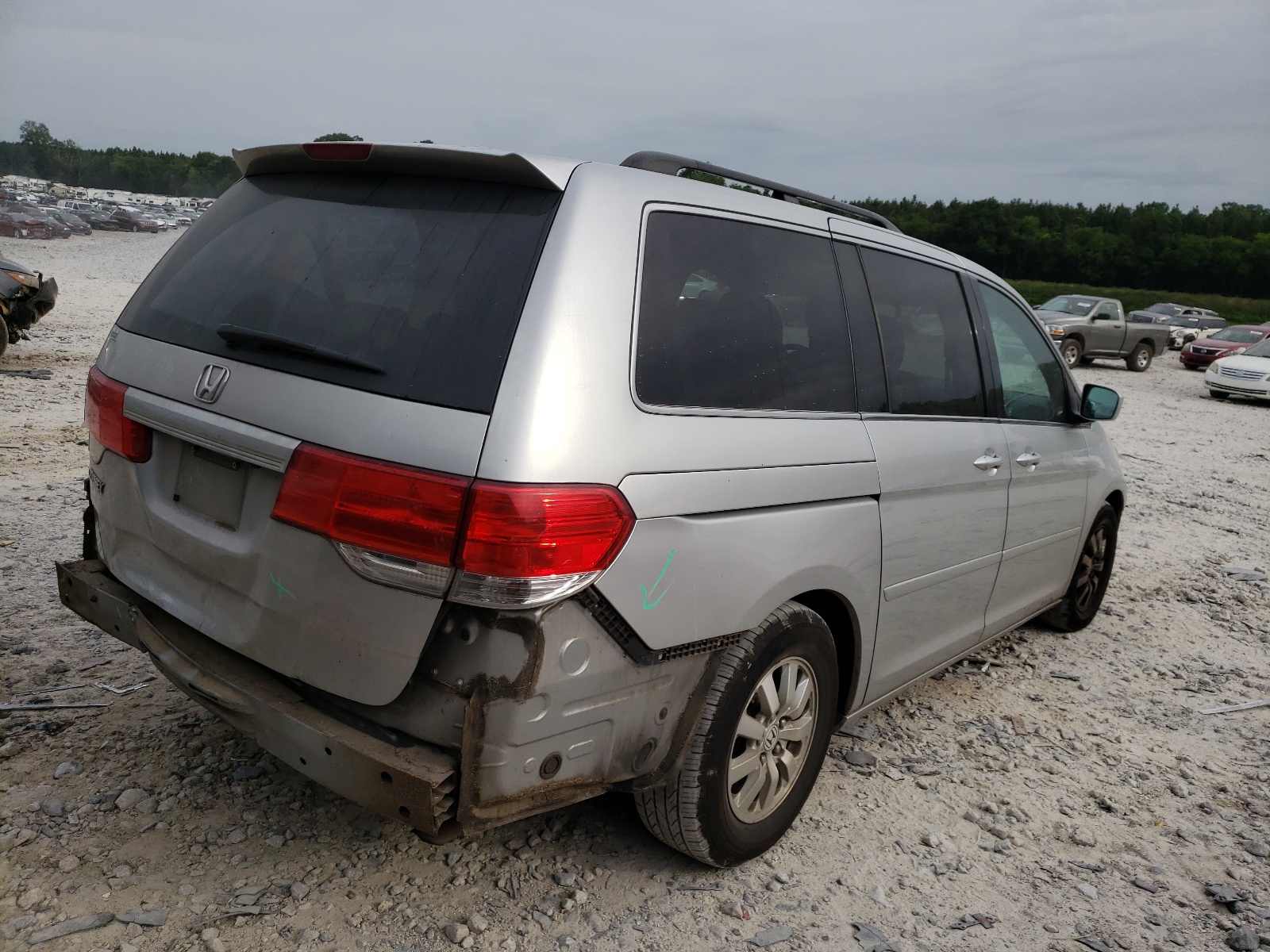 Photo 4 from auction – 2010 HONDA ODYSSEY EX with VIN 5FNRL3H63AB083046