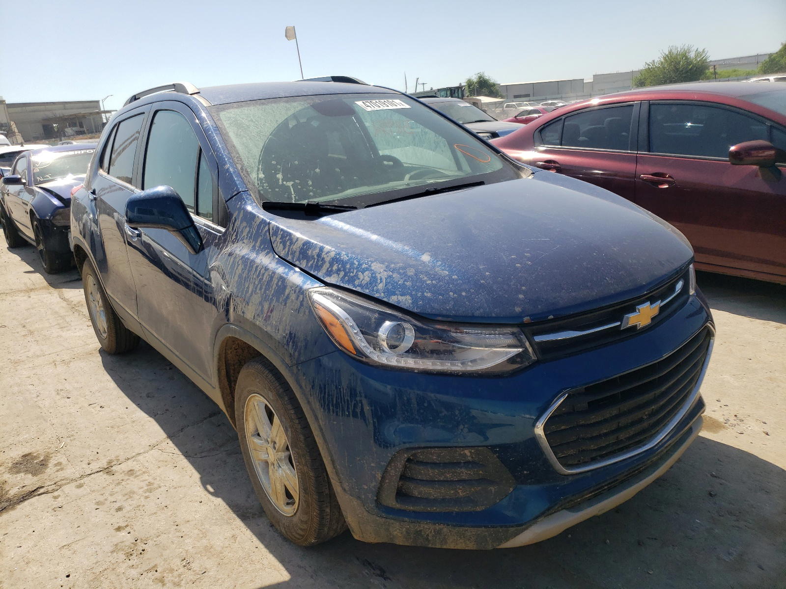CHEVROLET TRAX 1LT 2019 with VIN 3GNCJLSB4KL309705 - Photo from auction
