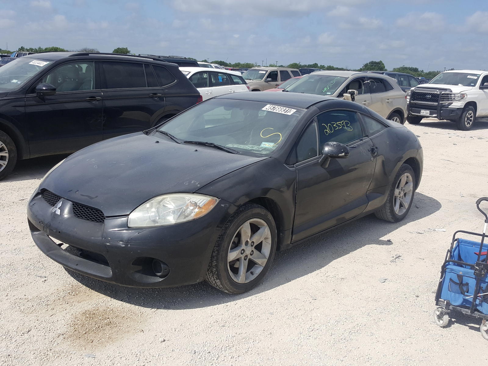 Photo 2 from auction – 2008 MITSUBISHI ECLIPSE GS with VIN 4A3AK24F78E004759