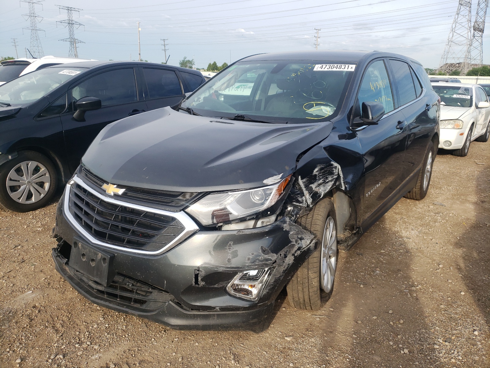 Photo 2 from auction – 2018 CHEVROLET EQUINOX LT with VIN 2GNAXSEV6J6227449