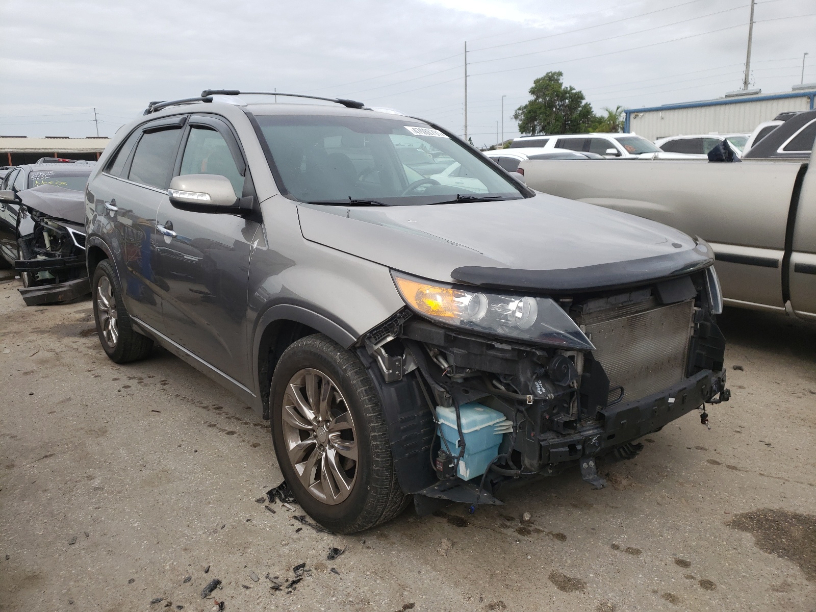 KIA SORENTO SX 2012 with VIN 5XYKW4A25CG262982 - Photo from auction