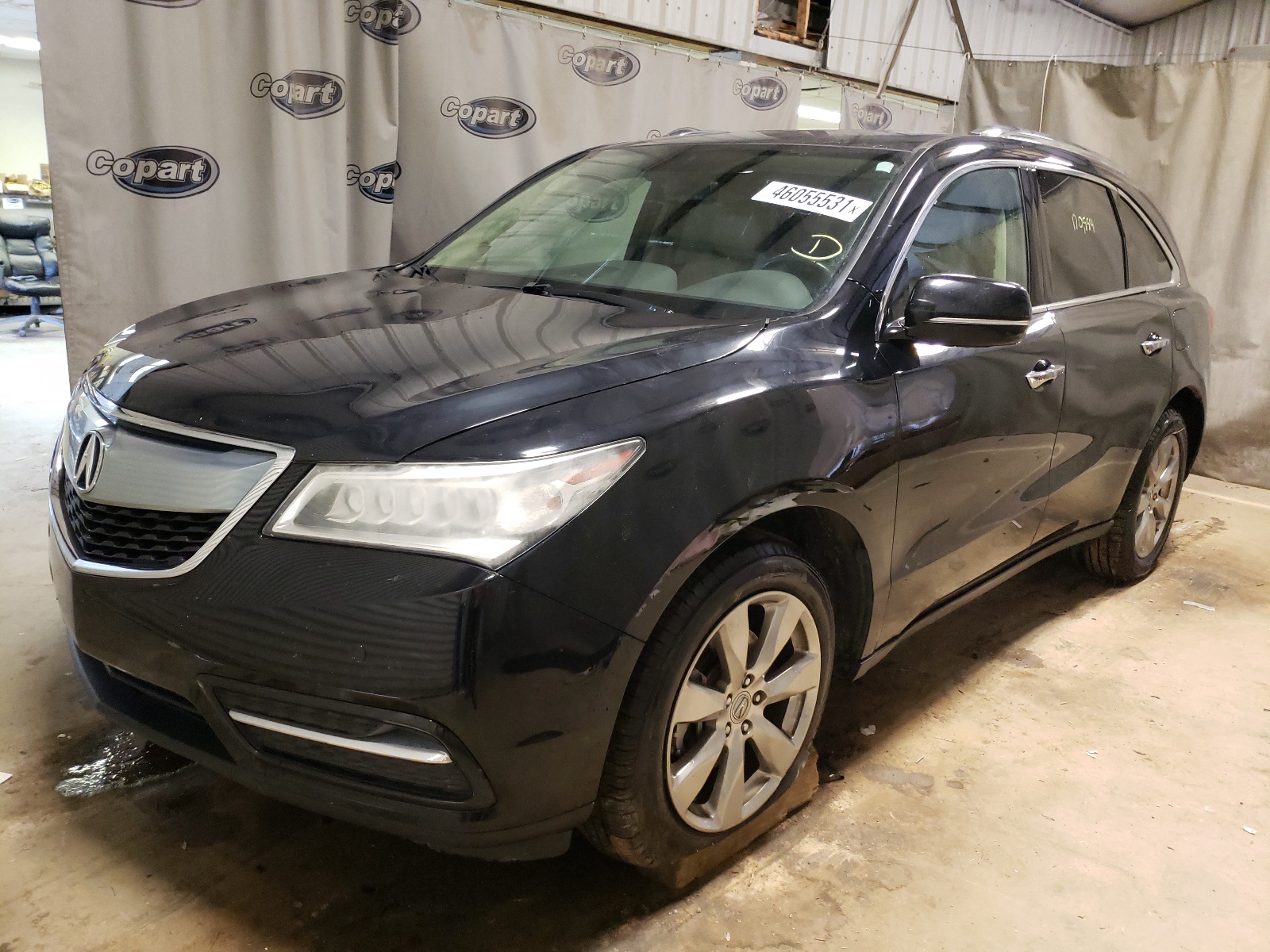 Photo 2 from auction – 2014 ACURA MDX ADVANC with VIN 5FRYD3H86EB002457