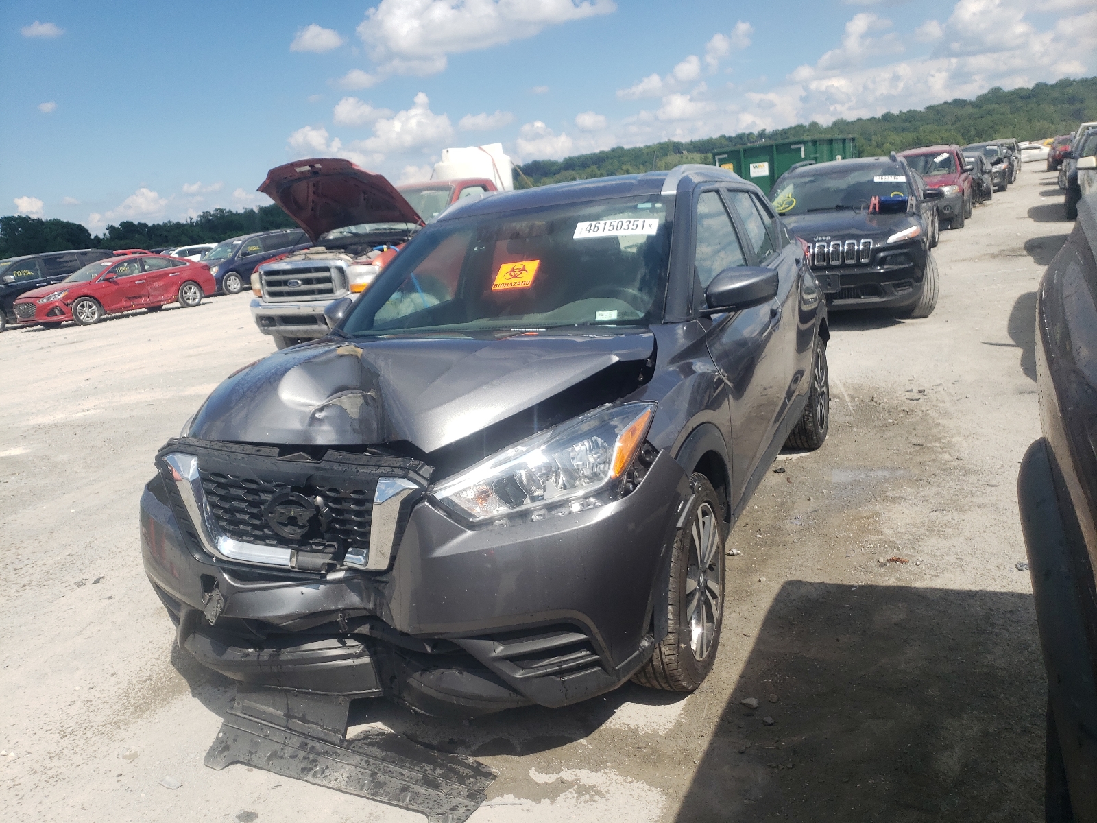 Photo 2 from auction – 2019 NISSAN KICKS S with VIN 3N1CP5CU5KL532809