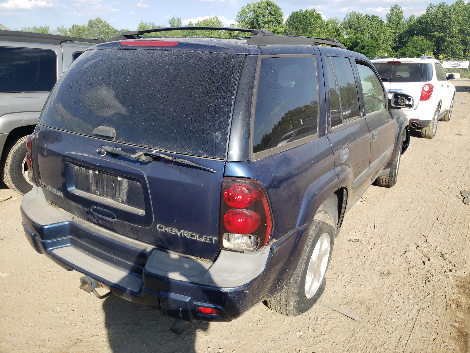 Photo 4 from auction – 2003 CHEVROLET TRAILBLAZE with VIN 1GNDT13S332401554