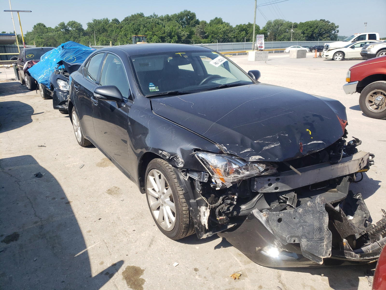 LEXUS IS 250 2010 with VIN JTHCF5C20A5042628 - Photo from auction