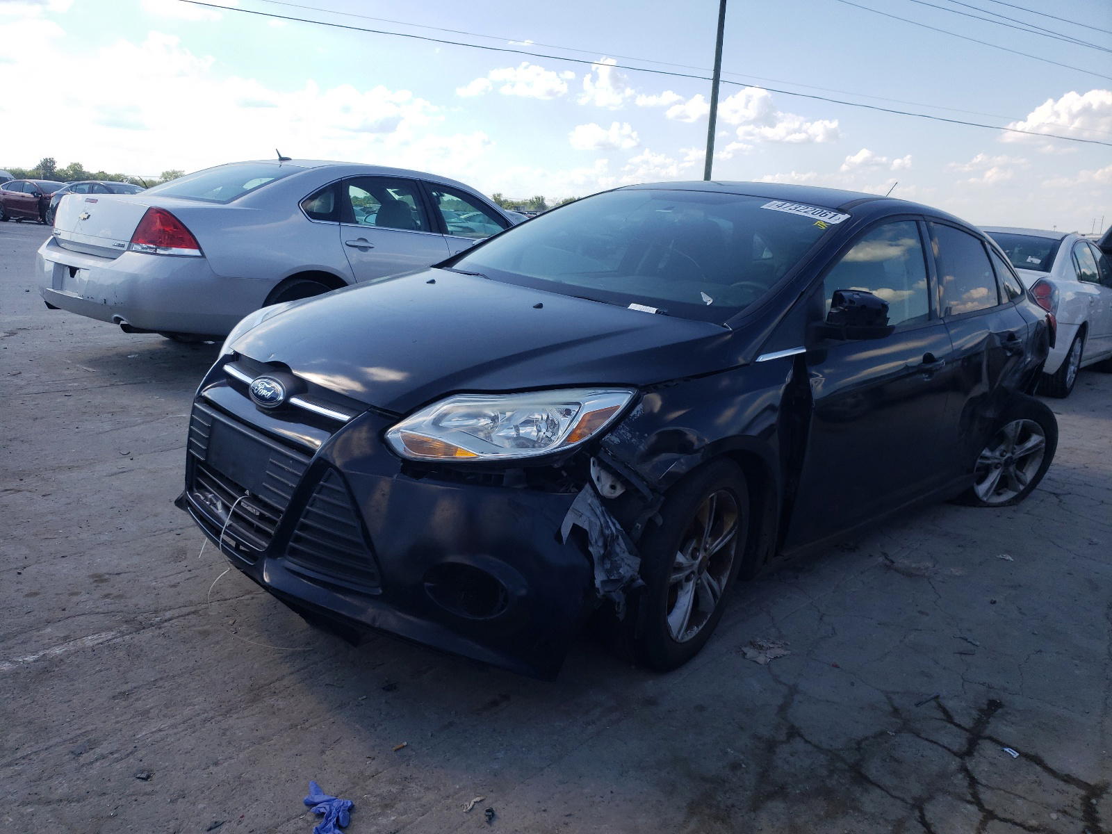 Photo 2 from auction – 2014 FORD FOCUS SE with VIN 1FADP3F22EL410124