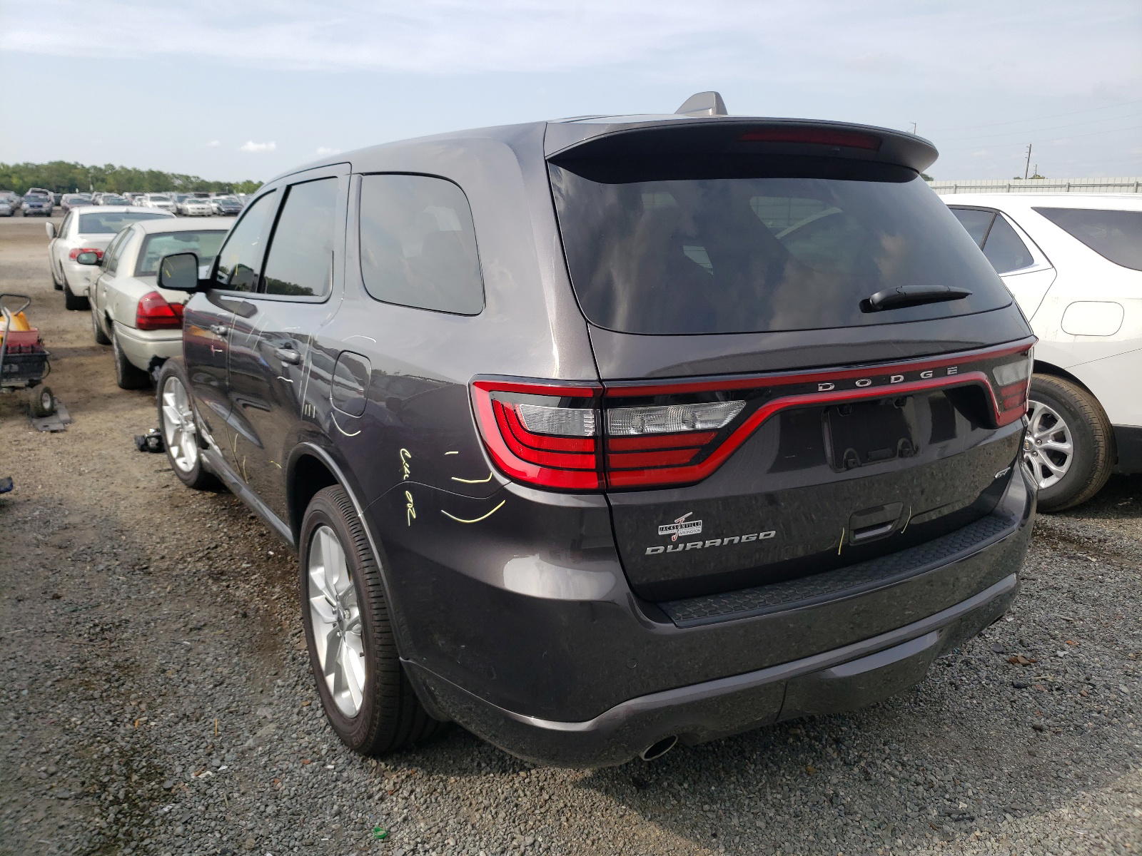Photo 3 from auction – 2021 DODGE DURANGO GT with VIN 1C4RDHDG0MC519605