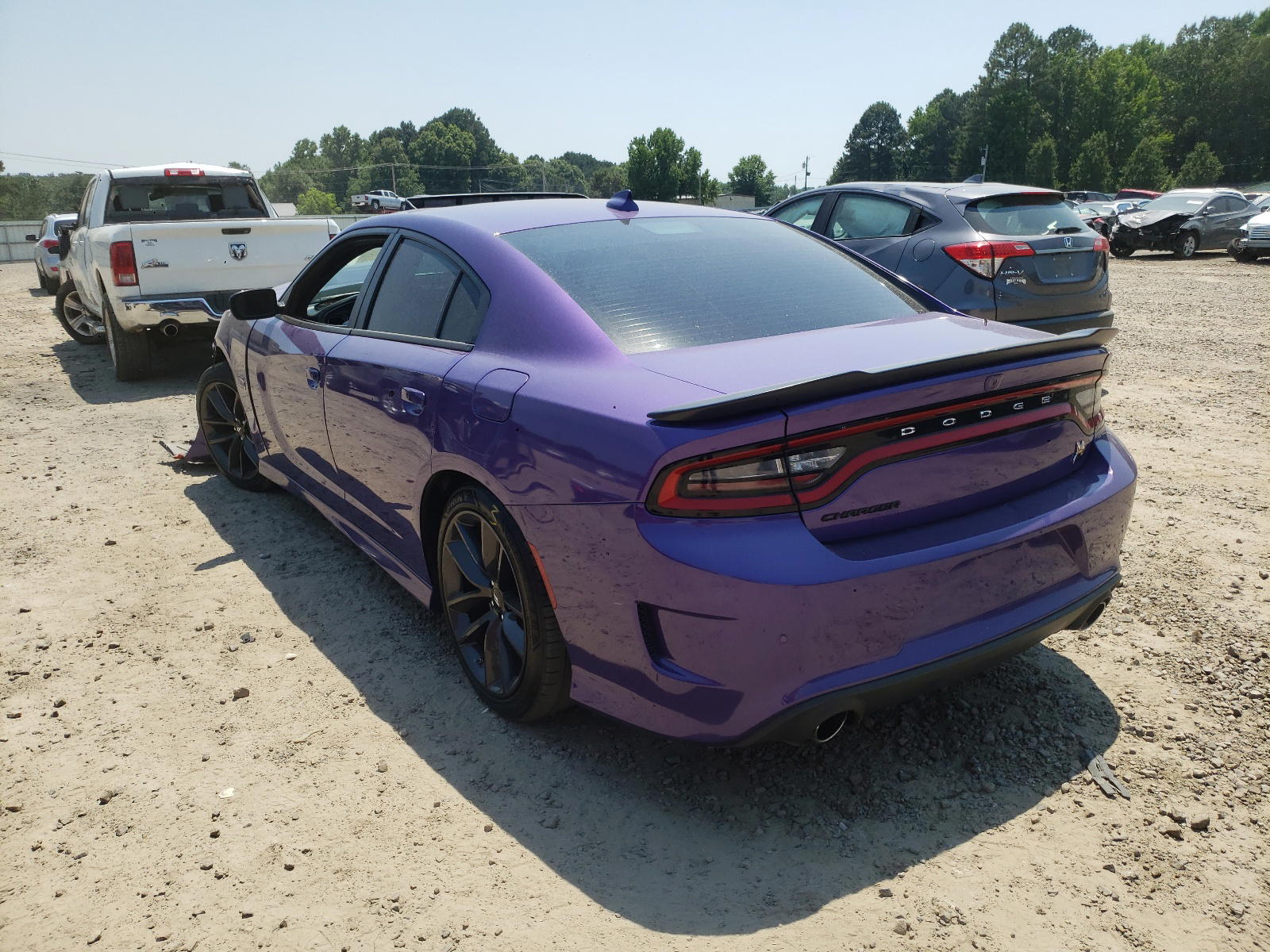 Photo 3 from auction – 2019 DODGE CHARGER SC with VIN 2C3CDXGJ7KH562165