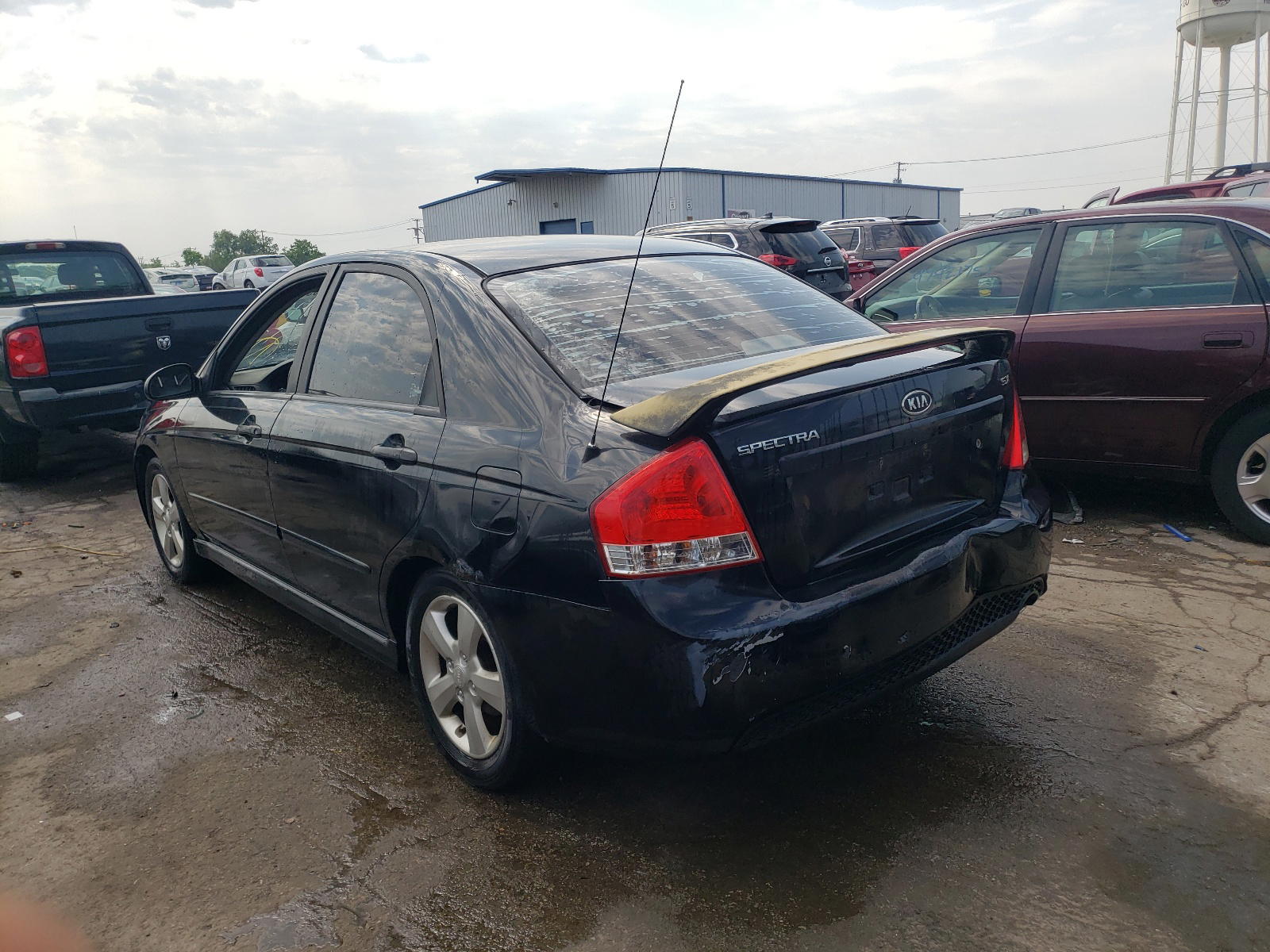 Photo 3 from auction – 2008 KIA SPECTRA EX with VIN KNAFE121885016241