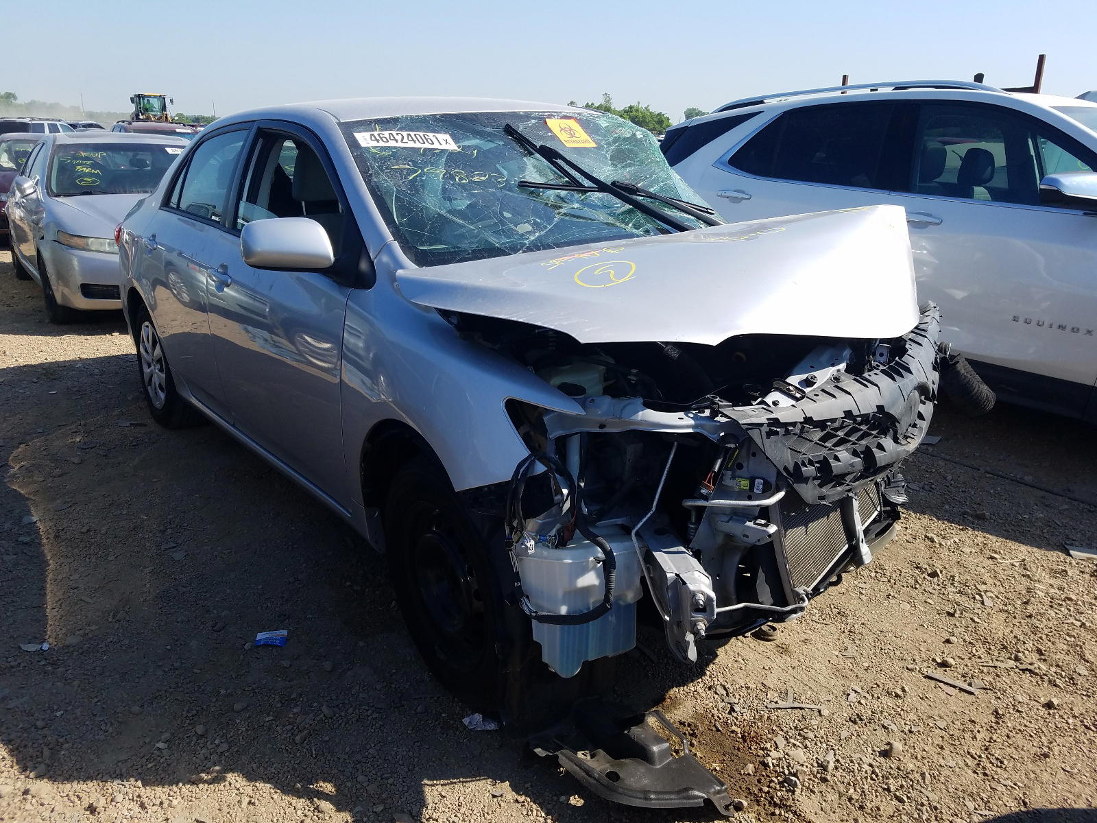 TOYOTA COROLLA BA 2011 with VIN 2T1BU4EE7BC563984 - Photo from auction