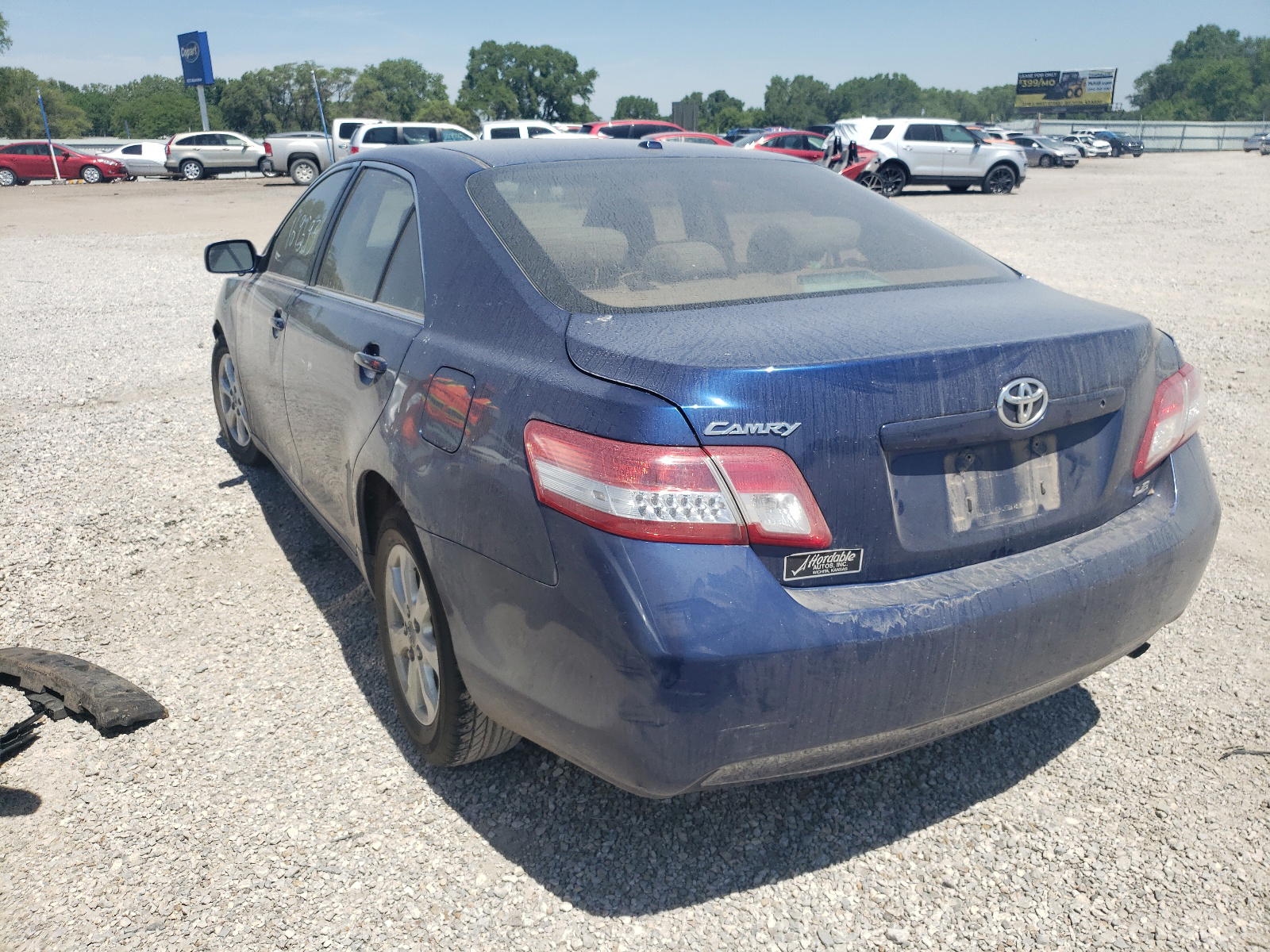 Photo 3 from auction – 2011 TOYOTA CAMRY BASE with VIN 4T4BF3EK2BR117854