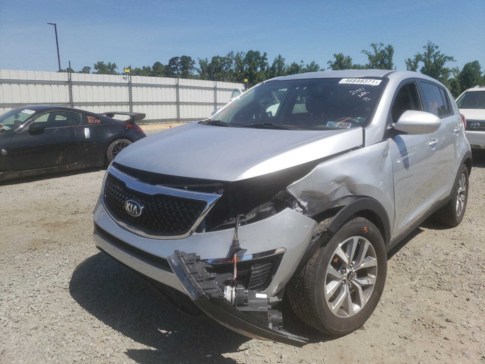Photo 2 from auction – 2016 KIA SPORTAGE with VIN KNDPBCAC1G7822441