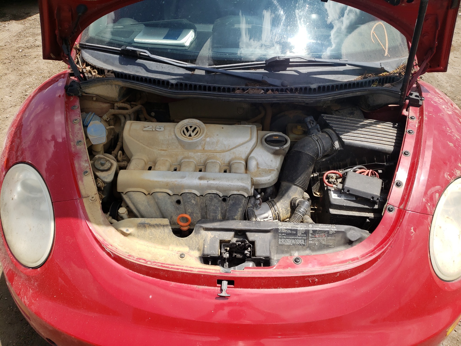 Photo 7 from auction – 2006 VOLKSWAGEN BEETLE with VIN 3VWRW31C96M420004