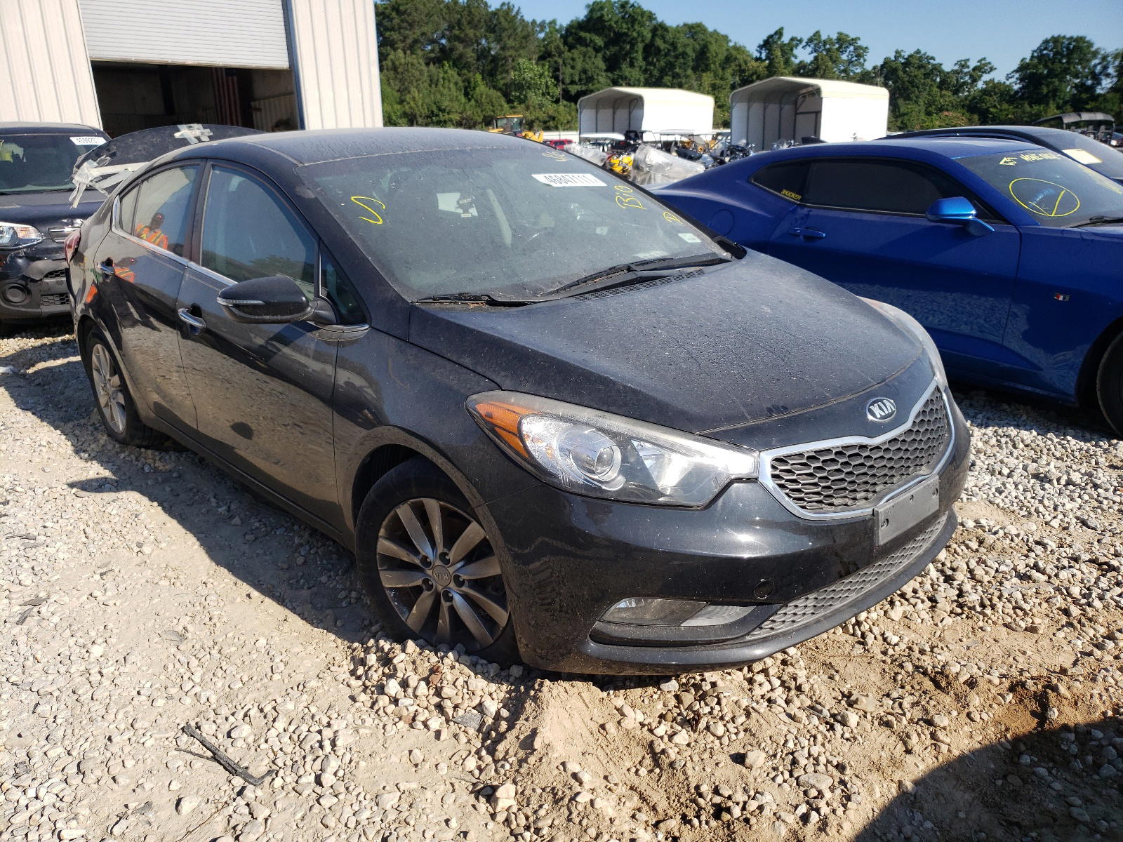 KIA FORTE EX 2015 with VIN KNAFX4A80F5387790 - Photo from auction
