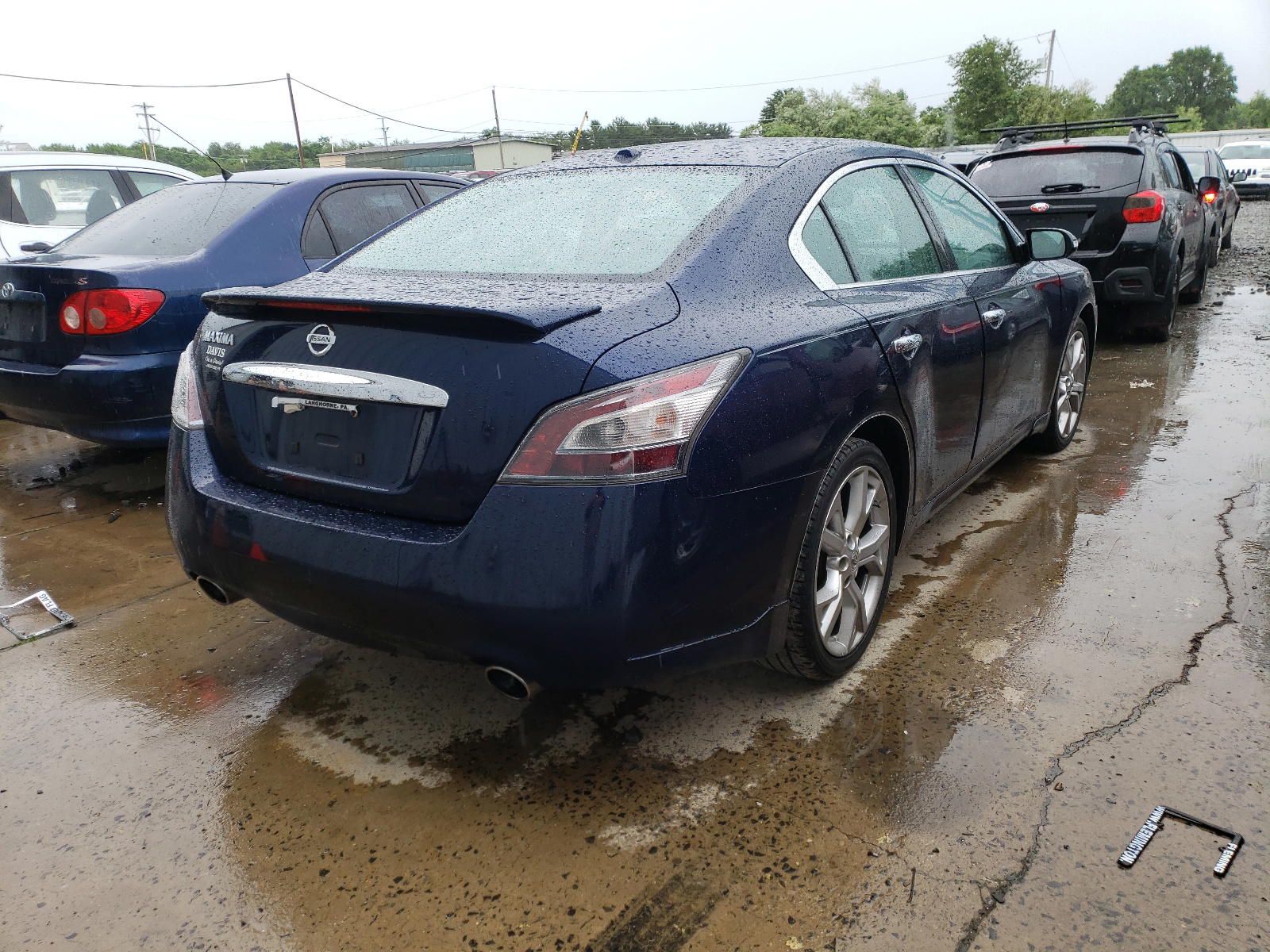 Photo 4 from auction – 2012 NISSAN MAXIMA S with VIN 1N4AA5APXCC826521