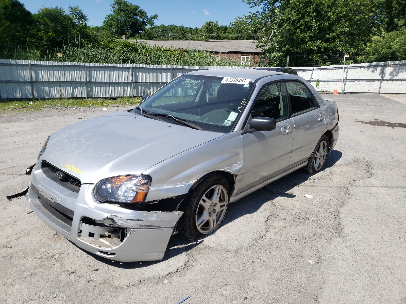 Photo 2 from auction – 2005 SUBARU IMPREZA RS with VIN JF1GD67535G516073