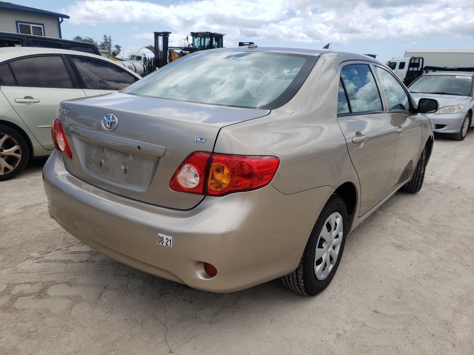 Photo 4 from auction – 2010 TOYOTA COROLLA BA with VIN 1NXBU4EE9AZ245801
