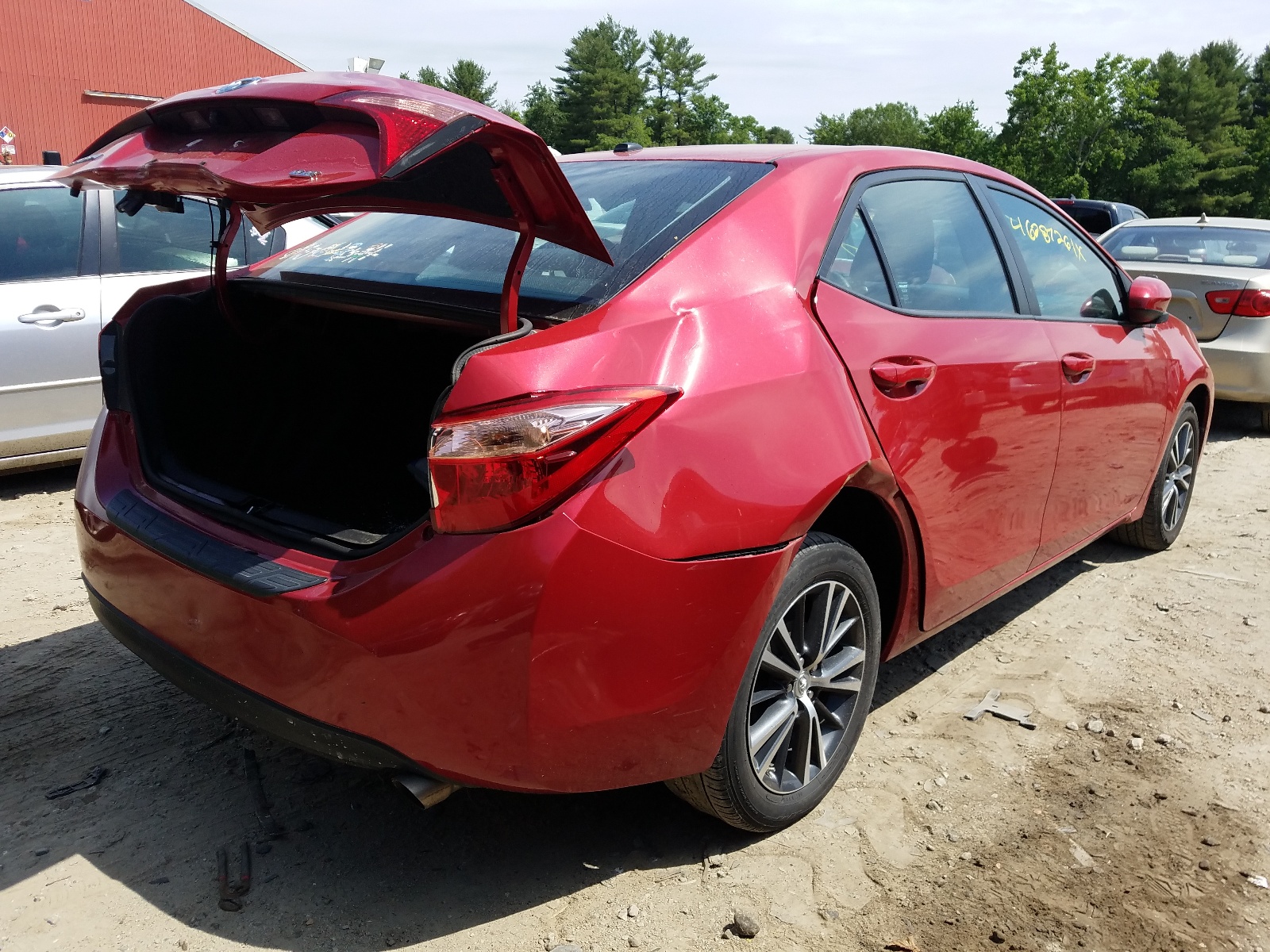 Photo 4 from auction – 2017 TOYOTA COROLLA L with VIN 2T1BURHE0HC872455