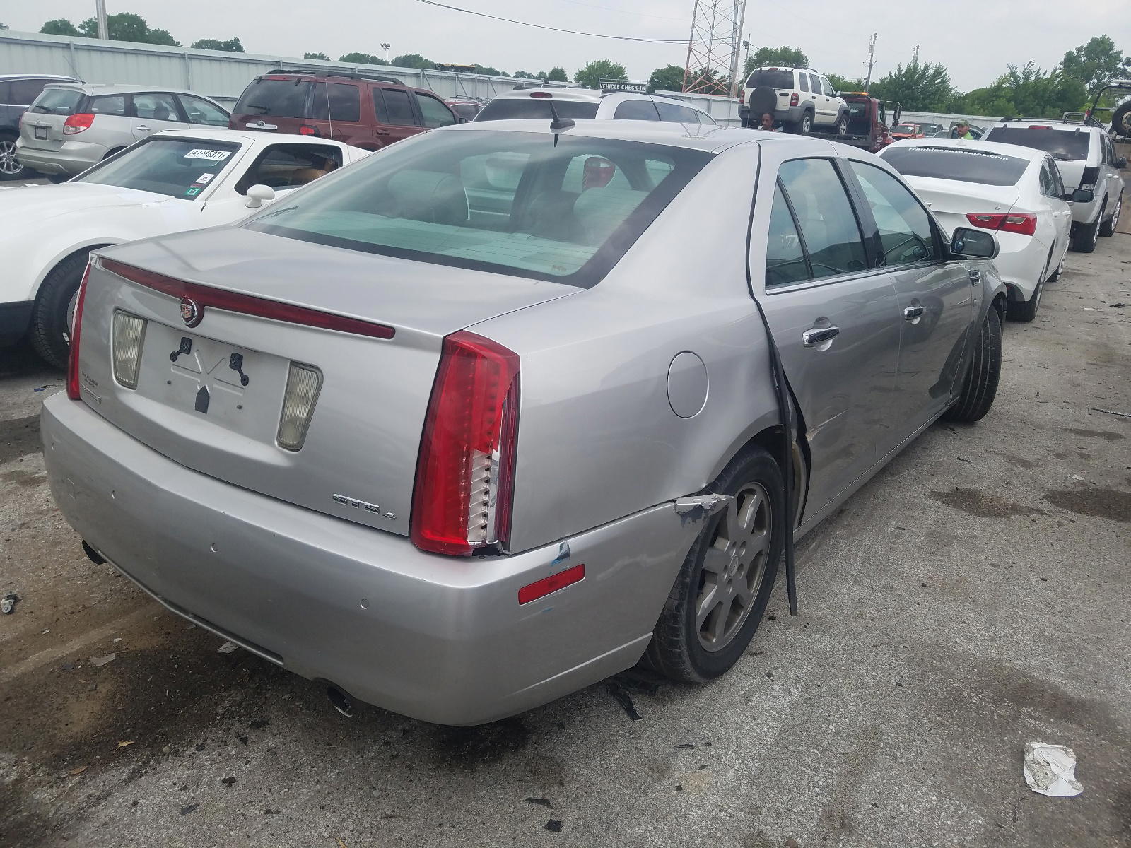 Photo 9 from auction – 2008 CADILLAC STS with VIN 1G6DD67V080147119