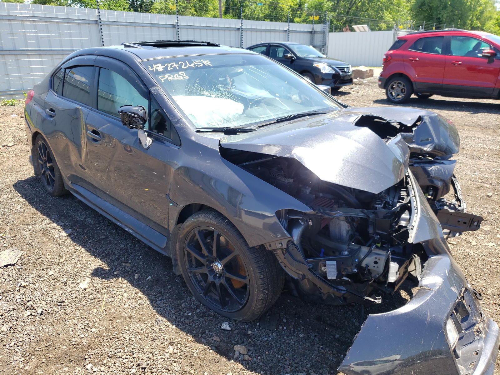 SUBARU WRX PREMIU 2016 with VIN JF1VA1E67G9800392 - Photo from auction