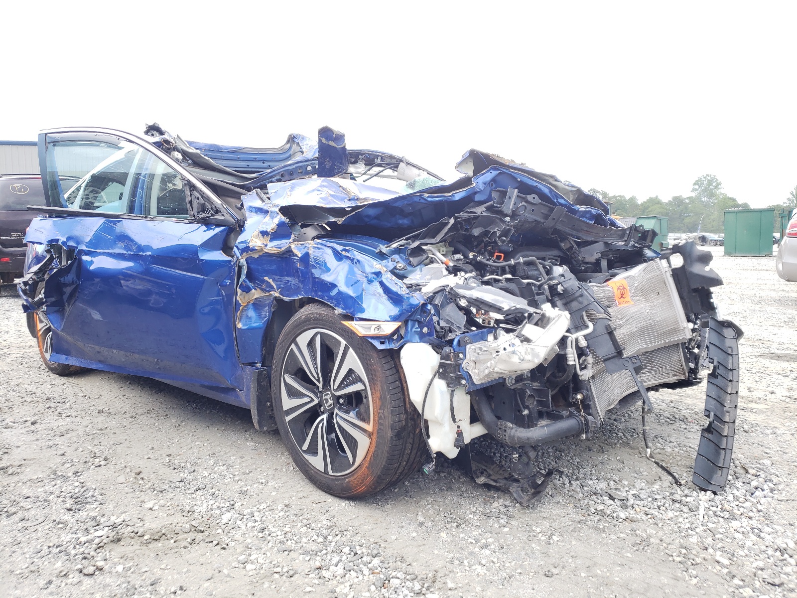 Photo 1 from auction – 2018 HONDA CIVIC EX with VIN 19XFC1E30JE004066