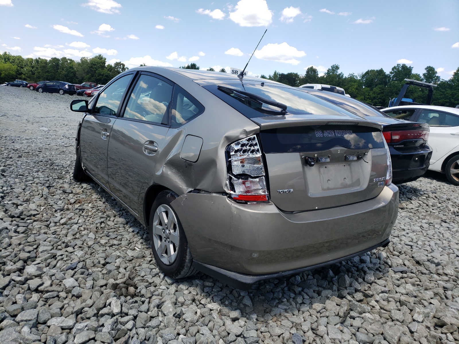Photo 3 from auction – 2007 TOYOTA PRIUS with VIN JTDKB20U377604581