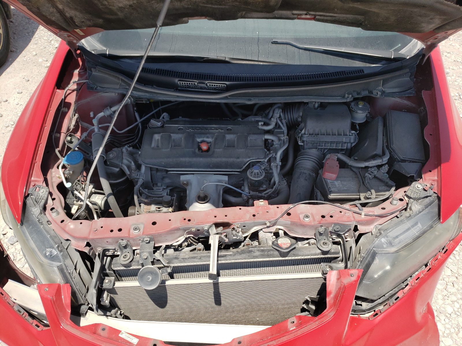 Photo 7 from auction – 2012 HONDA CIVIC LX with VIN 2HGFG3B56CH553799