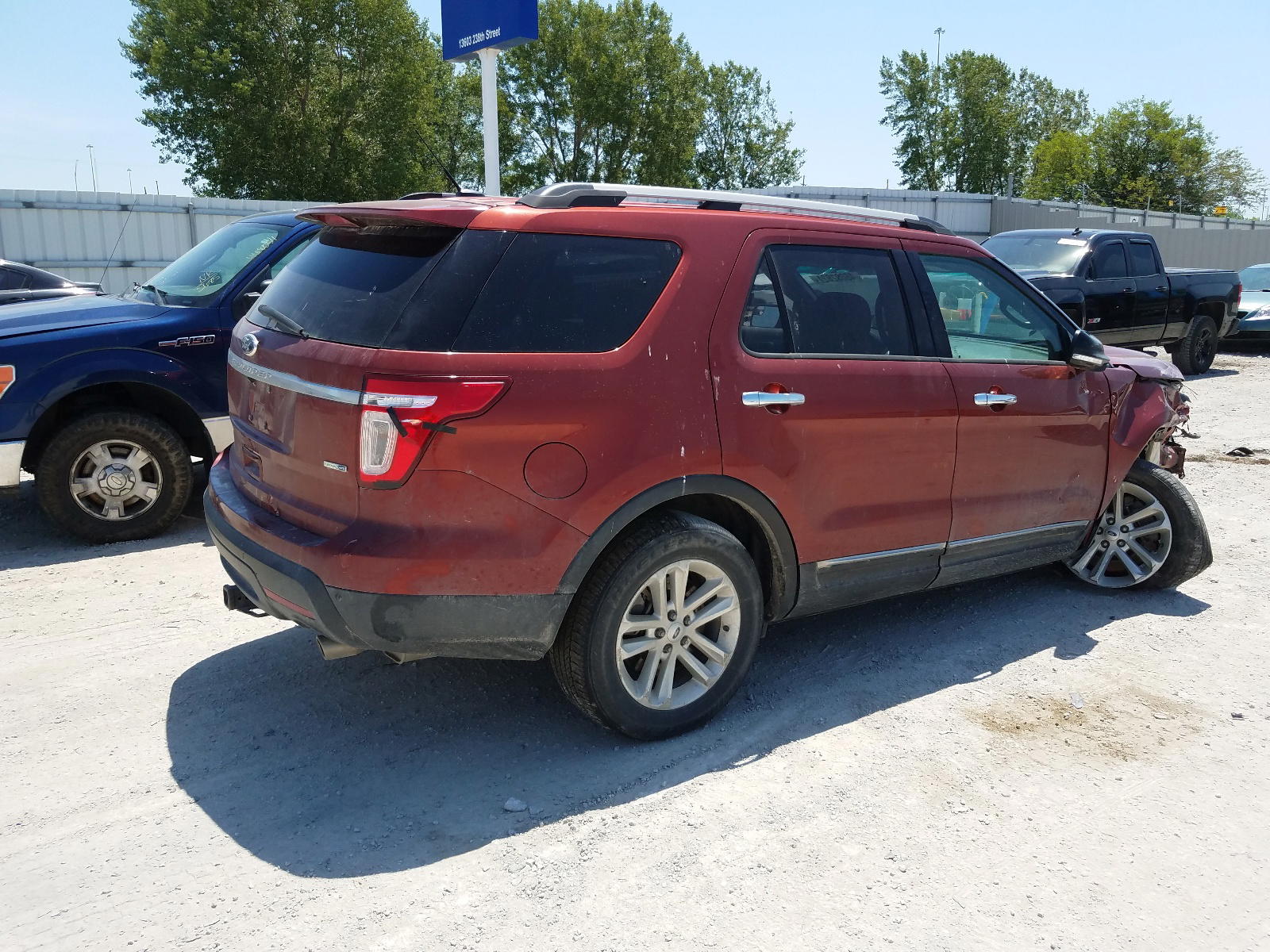 Photo 4 from auction – 2014 FORD EXPLORER X with VIN 1FM5K8D88EGA37631