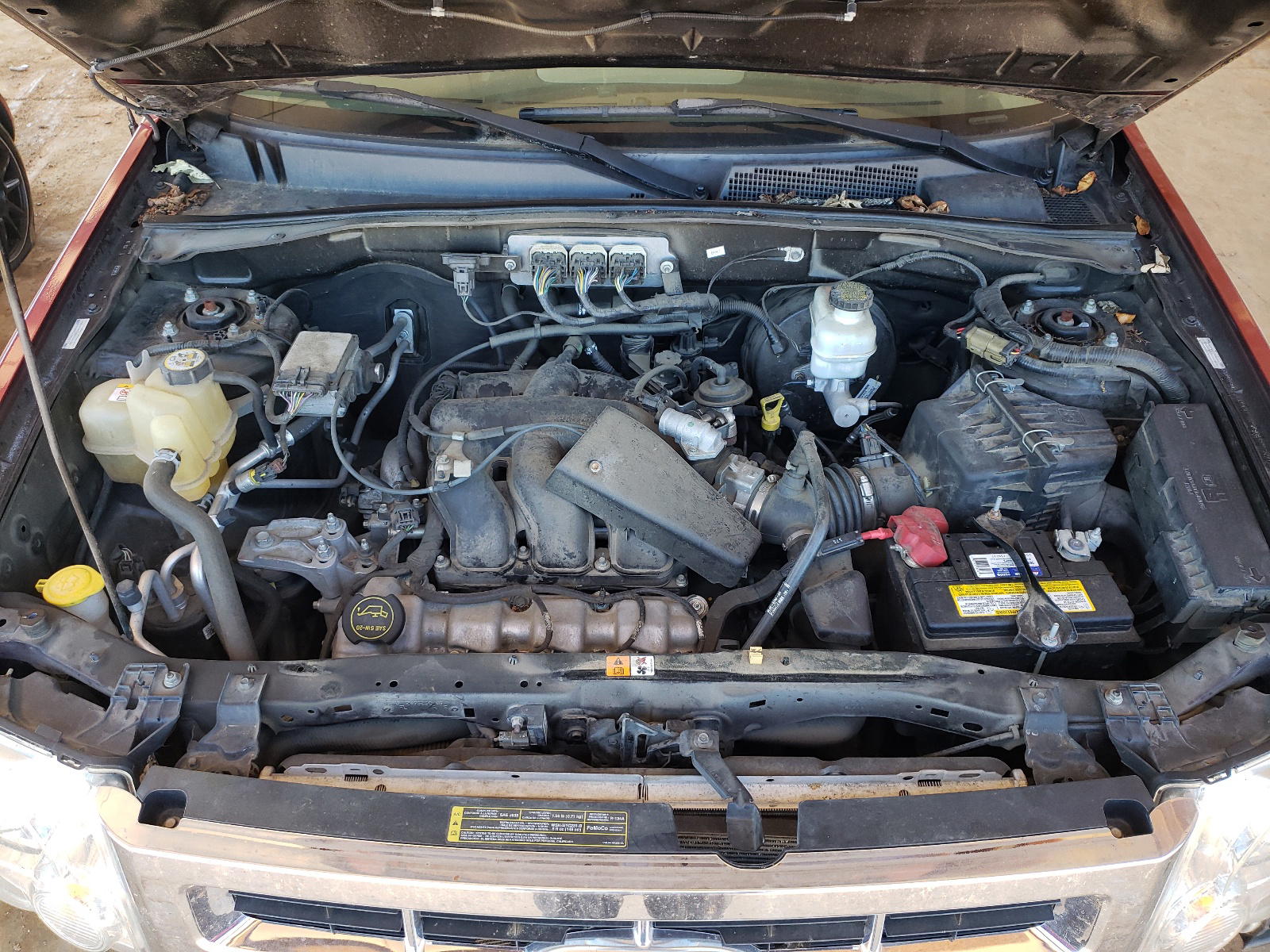 Photo 7 from auction – 2008 FORD ESCAPE XLT with VIN 1FMCU03128KA08702