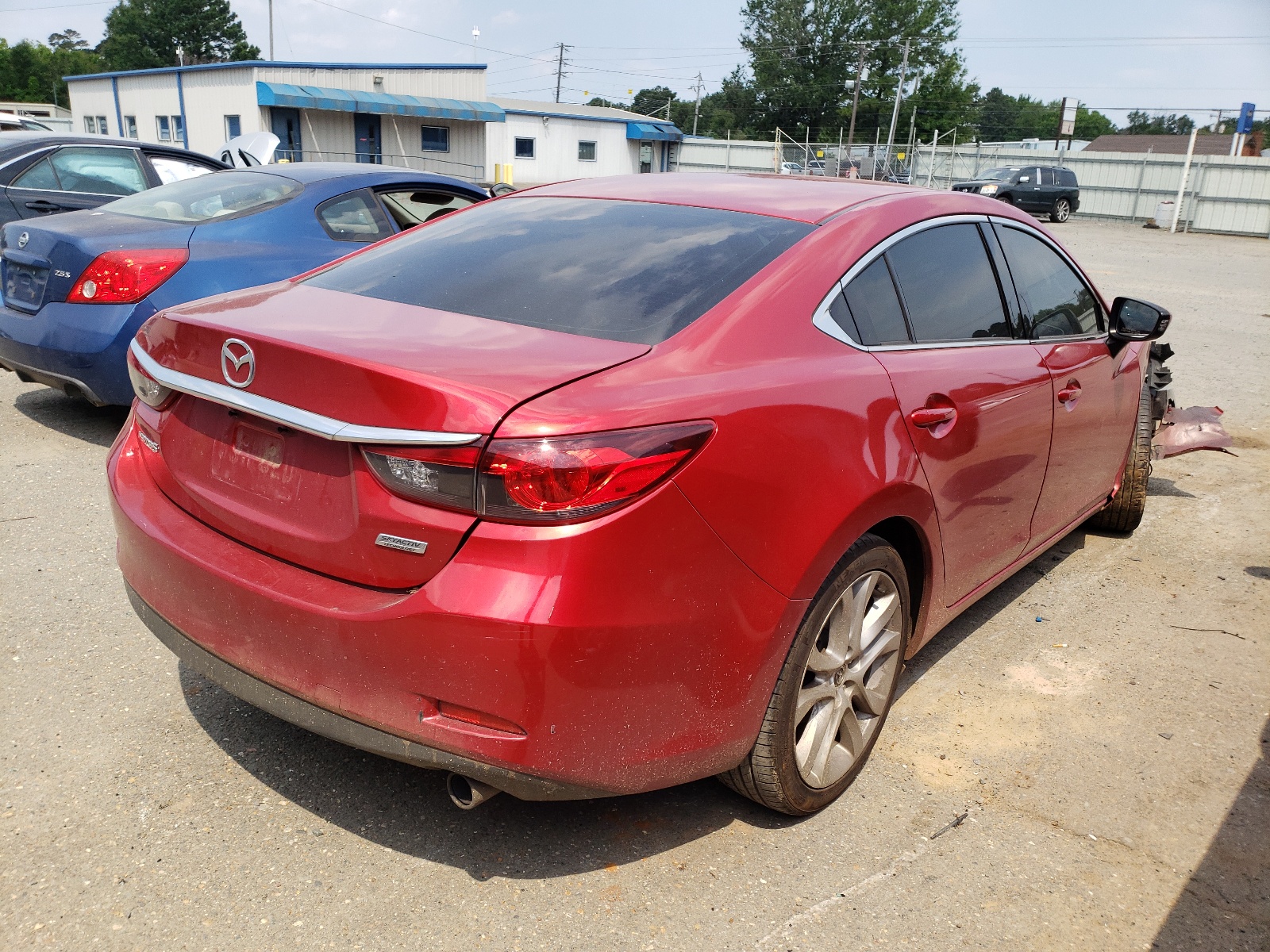 Photo 4 from auction – 2016 MAZDA 6 TOURING with VIN JM1GJ1V55G1428768