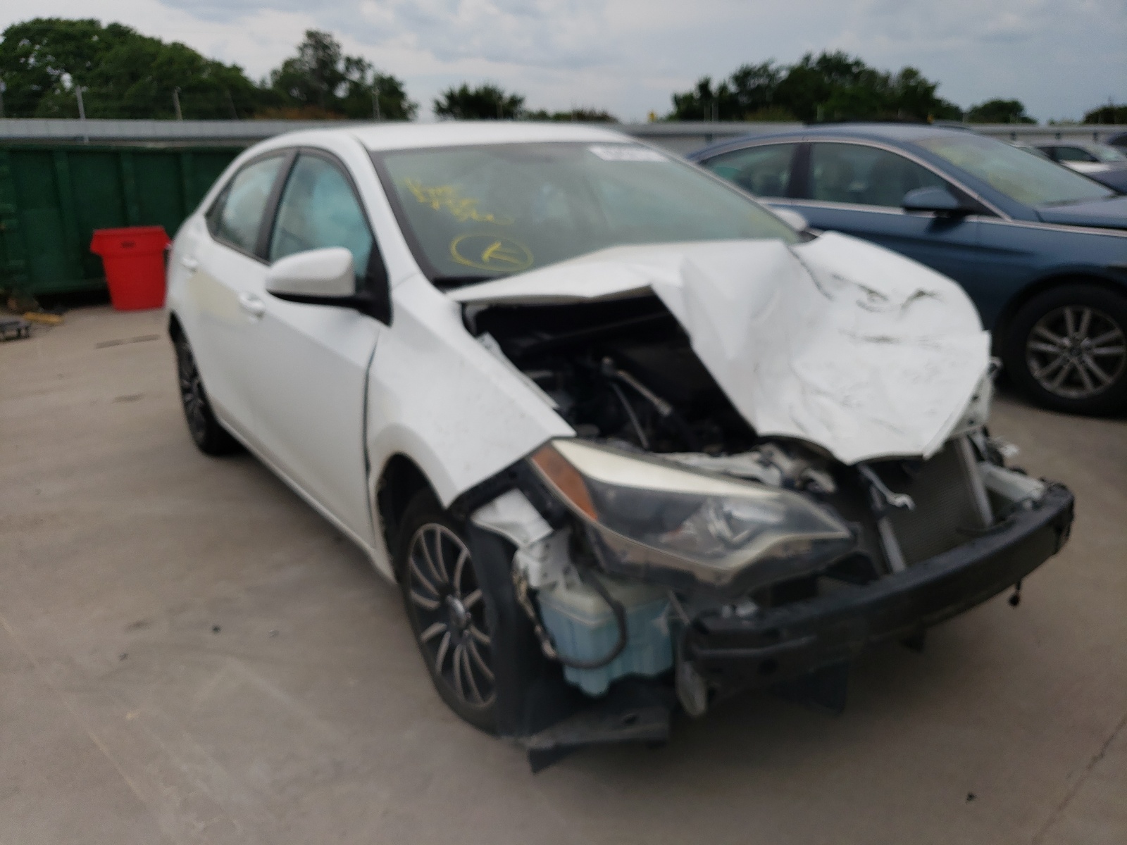 Photo 1 from auction – 2014 TOYOTA COROLLA L with VIN 5YFBURHE5EP096187